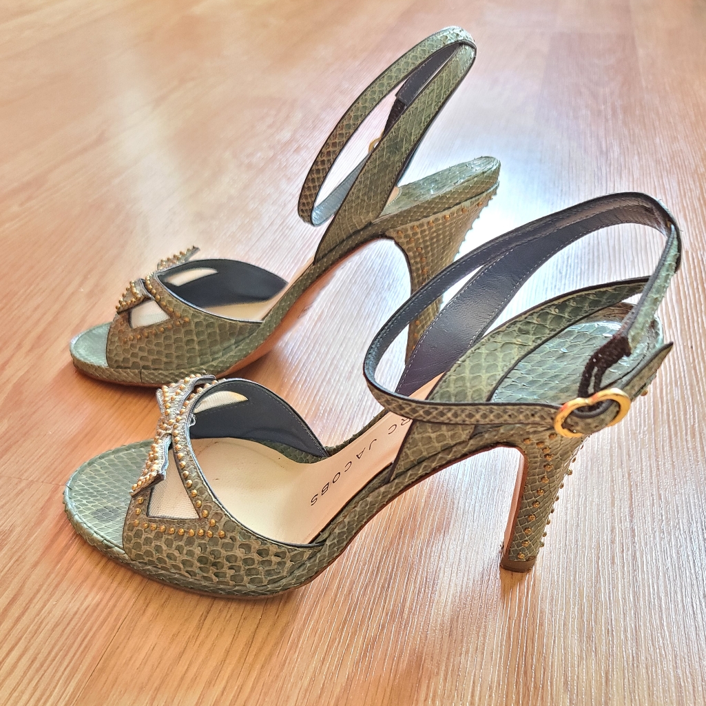 Marc Jacobs Python Heels